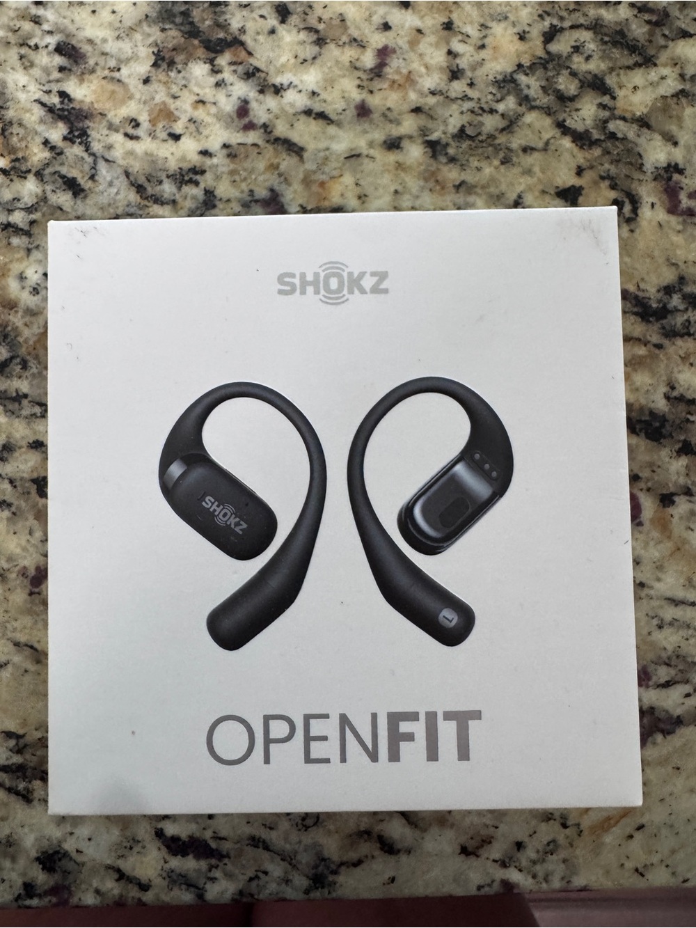 Shokz OpenFit Over-Ear Open-Ear Headphones — Black